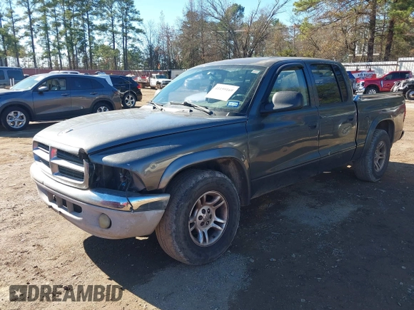 2003 Dodge Dakota SLT with VIN 1D7HL48X03S174569, listed as a IAAI auction lot 41159169 with 156,551 mi miles. Bid and sale history available at carsss.com. Image 2.