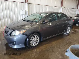 2009 Toyota Corolla with VIN 2T1BU40E69C107797, listed as a Copart auction lot 53788945 with 222,862 mi miles and Salvage Title. Bid and sale history available at carsss.com. Image 1.