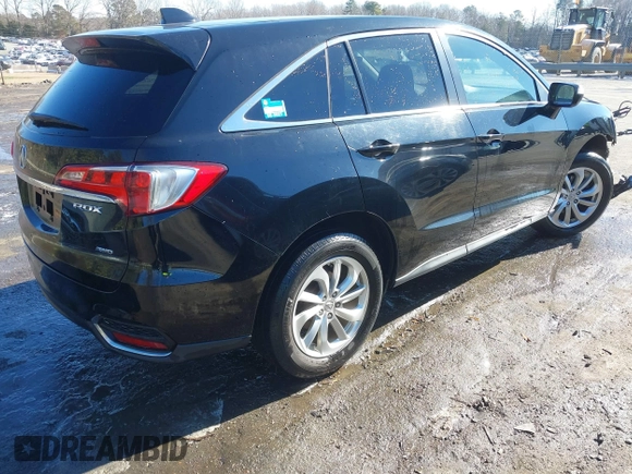 2016 Acura RDX Tech Pkg with VIN 5J8TB4H58GL010770, listed as a IAAI auction lot 41389335 with 107,619 mi miles. Bid and sale history available at carsss.com. Image 4.
