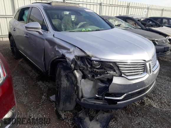 2016 Lincoln MKX Reserve with VIN 2LMTJ8LP8GBL38336, listed as a Copart auction lot 86438854 with 94,327 mi miles and Salvage Title. Bid and sale history available at DreamBid. Image 4.