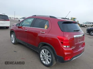 2018 Chevrolet Trax Premier with VIN 3GNCJRSBXJL245395, listed as a IAAI auction lot 41261014 with 27,306 mi miles. Bid and sale history available at carsss.com. Image 3.