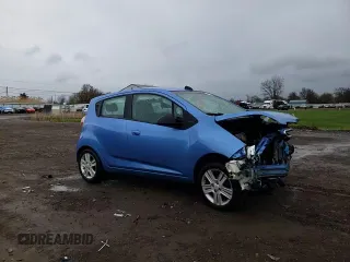 2015 Chevrolet Spark LS with VIN KL8CB6S99FC709189, listed as a Copart auction lot 53327905 with 80,481 mi miles and Salvage Title. Bid and sale history available at DreamBid. Image 11.