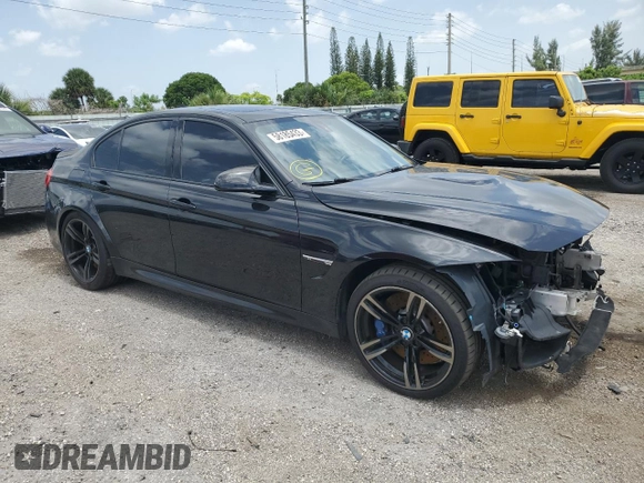2015 BMW M3 with VIN WBS3C9C52FP804311, listed as a Copart auction lot 58185433 with 62,541 mi miles. Bid and sale history available at carsss.com. Image 4.
