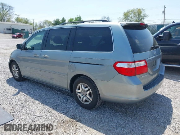 2007 Honda Odyssey EX with VIN 5FNRL38457B042912, listed as a IAAI auction lot 41992847 with 194,822 mi miles and . Bid and sale history available at DreamBid. Image 3.