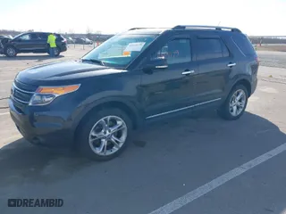 2014 Ford Explorer Limited with VIN 1FM5K8F83EGC24711, listed as a IAAI auction lot 41844179 with 164,249 mi miles. Bid and sale history available at carsss.com. Image 2.