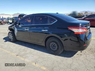 2015 Nissan Sentra SR with VIN 3N1AB7AP7FY229246, listed as a Copart auction lot 46331555 with 118,406 mi miles and Salvage Title. Bid and sale history available at DreamBid. Image 2.