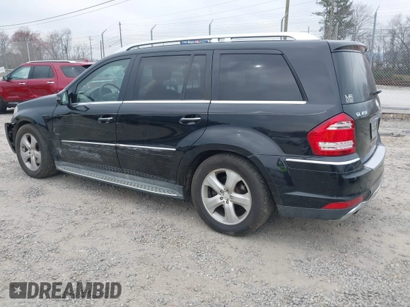 2011 Mercedes-Benz GL-Class GL 450 with VIN 4JGBF7BE9BA649538, listed as a IAAI auction lot 41789876 with 164,423 mi miles. Bid and sale history available at carsss.com. Image 3.