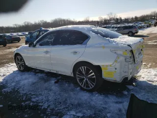 2021 Infiniti Q50 Signature Edition z VIN JN1EV7CR7MM751141, wystawiony jako Copart lot #44447575 z przebiegiem 44 359 mil mil oraz Szkoda całkowita • Salvage title. Historia ofert i sprzedaży dostępna na DreamBid. Obrazek 2.