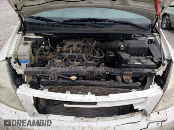 2010 Kia Sedona LX with VIN KNDMG4C32A6346124, listed as a Copart auction lot 79019814 with 160,321 mi miles and Salvage Title. Bid and sale history available at DreamBid. Image 12.