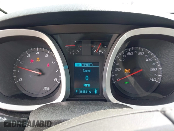 2013 Chevrolet Equinox LT z VIN 1GNALDEK9DZ112091, wystawiony jako IAAI lot #42120018 z przebiegiem 169 521 mil mil oraz . Historia ofert i sprzedaży dostępna na DreamBid. Obrazek 7.