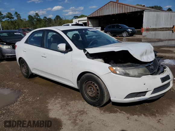 2010 Kia Forte EX with VIN KNAFU4A21A5053314, listed as a Copart auction lot 50621285 with 138,206 mi miles and Salvage Title. Bid and sale history available at carsss.com. Image 4.