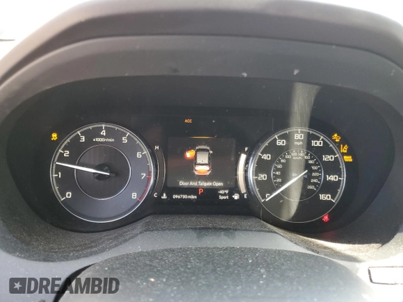 2019 Acura RDX Technology с VIN 5J8TC1H5XKL017448, выставлен на аукционе Copart как лот 53516815 с пробегом 96 730 миль миль и Списание • Salvage title. История ставок и продаж доступна на DreamBid. Изображение 9.