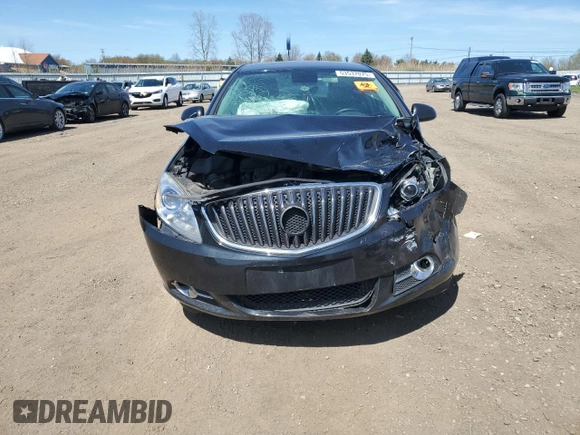 2014 Buick Verano with VIN 1G4PP5SK7E4174746, listed as a Copart auction lot 53537075 with 120,429 mi miles and Salvage title. Bid and sale history available at DreamBid. Image 5.