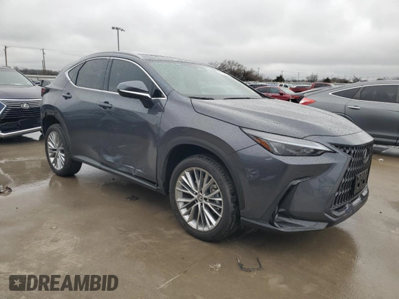 2023 Lexus NX with VIN 2T2GKCEZ6PC009668, listed as a Copart auction lot 44822605 with 7,046 mi miles and Salvage Title. Bid and sale history available at carsss.com. Image 4.