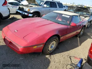 1986 Chevrolet Corvette with VIN 1G1YY6783G5903534, listed as a Copart auction lot 73938214 with 115,305 mi miles and Clean Title. Bid and sale history available at carsss.com. Image 1.