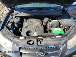 2007 Hyundai Santa Fe SE with VIN 5NMSH73E77H125590, listed as a Copart auction lot 56224455 with 185,319 mi miles and Salvage title. Bid and sale history available at DreamBid. Image 12.