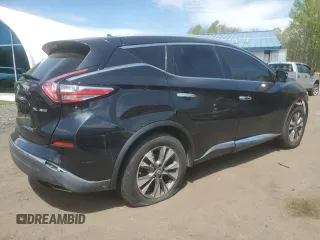 2015 Nissan Murano Platinum with VIN 5N1AZ2MH7FN282991, listed as a Copart auction lot 55463365 with 160,205 mi miles and Clean Title. Bid and sale history available at carsss.com. Image 3.