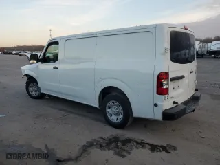 2017 Nissan NV Cargo SV with VIN 1N6BF0KY6HN810254, listed as a Copart auction lot 84880484 with 0 mi miles and Salvage Title. Bid and sale history available at carsss.com. Image 2.