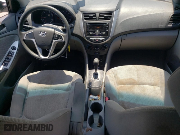 2012 Hyundai Accent GS with VIN KMHCT5AE9CU040856, listed as a Copart auction lot 59823684 with 147,947 mi miles and Non repairable. Bid and sale history available at DreamBid. Image 8.