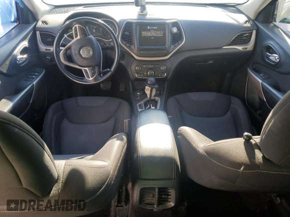 2017 Jeep Cherokee Latitude with VIN 1C4PJMCS8HW657864, listed as a Copart auction lot 89151365 with 81,549 mi miles and Salvage title. Bid and sale history available at DreamBid. Image 8.