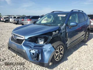 2020 Subaru Forester Premium with VIN JF2SKAJC3LH407769, listed as a Copart auction lot 60120855 with 77,162 mi miles and Salvage title. Bid and sale history available at DreamBid. Image 1.