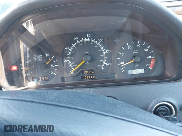 1998 Mercedes-Benz C 230/260/280/320 with VIN WDBHA23G1WA629062, listed as a IAAI auction lot 41562213 with 99,315 mi miles and . Bid and sale history available at carsss.com. Image 7.