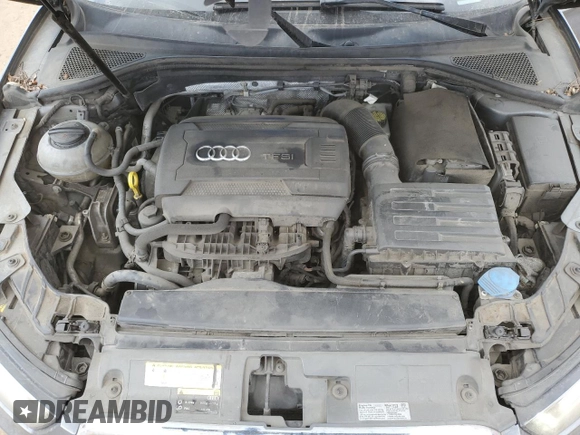 2015 Audi A3 Premium with VIN WAUACGFF3F1002003, listed as a Copart auction lot 57387135 with 174,993 mi miles and Salvage title. Bid and sale history available at DreamBid. Image 11.