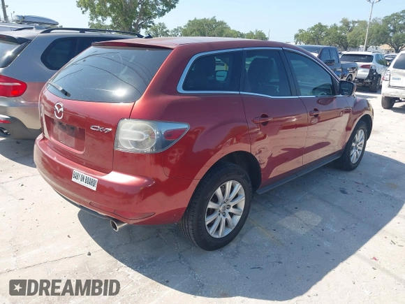 2011 Mazda CX-7 i Sport with VIN JM3ER2B53B0372409, listed as a IAAI auction lot 42093439 with 162,411 mi miles and . Bid and sale history available at carsss.com. Image 4.