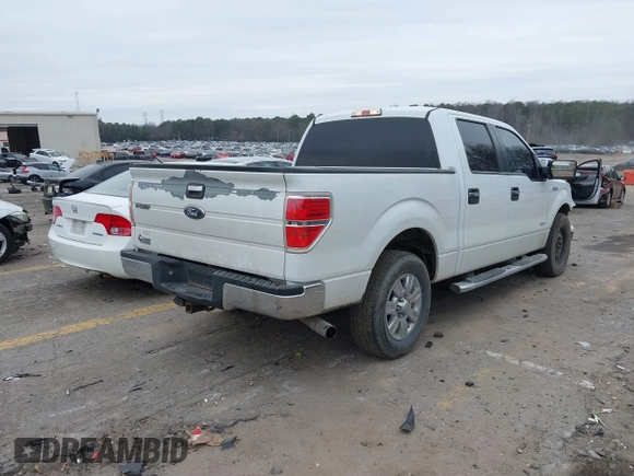 2012 Ford F-150 XL with VIN 1FTFW1CT4CKD77895, listed as a IAAI auction lot 41199748 with 226,771 mi miles. Bid and sale history available at carsss.com. Image 4.
