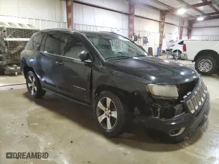 2016 Jeep Compass High Altitude Edition with VIN 1C4NJCEA1GD678698, listed as a Copart auction lot 83594524 with 206,095 mi miles and Salvage Title. Bid and sale history available at carsss.com. Image 4.