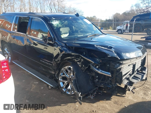 2019 Chevrolet Suburban Premier with VIN 1GNSKJKCXKR111502, listed as a IAAI auction lot 41075435 with 134,555 mi miles and . Bid and sale history available at DreamBid. Image 1.