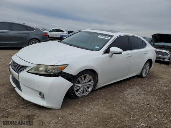 2013 Lexus ES 350 4dr Sdn with VIN JTHBK1GGXD2055561, listed as a Copart auction lot 45919405 with 110,735 mi miles and Salvage Title. Bid and sale history available at carsss.com. Image 1.