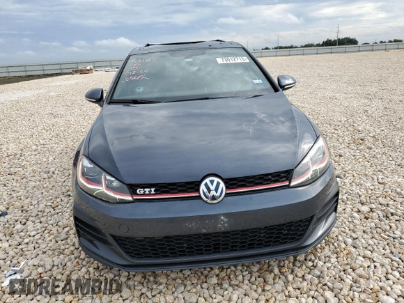 2018 Volkswagen Golf GTI S with VIN 3VW447AU7JM261119, listed as a Copart auction lot 73012713 with 53,035 mi miles. Bid and sale history available at carsss.com. Image 5.