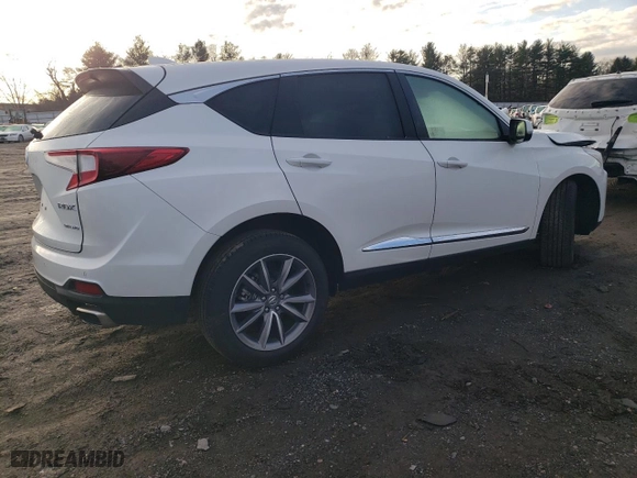 2024 Acura RDX w/Technology Package with VIN 5J8TC2H54RL022368, listed as a Copart auction lot 84023904 with 6,479 mi miles and Salvage Title. Bid and sale history available at carsss.com. Image 3.