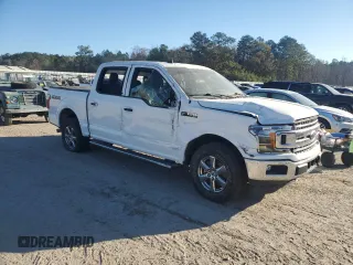2020 Ford F-150 XL with VIN 1FTEW1EP1LFB38518, listed as a Copart auction lot 85150834 with Not Provided miles and Salvage Title. Bid and sale history available at carsss.com. Image 4.
