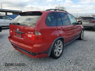 2005 BMW X5 4.8is with VIN 5UXFA93575LE82766, listed as a Copart auction lot 88140625 with 146,739 mi miles and Salvage Title. Bid and sale history available at carsss.com. Image 3.