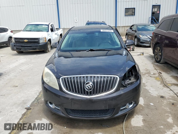 2012 Buick Verano Group with VIN 1G4PS5SK8C4190076, listed as a Copart auction lot 58431335 with 164,395 mi miles and Salvage title. Bid and sale history available at DreamBid. Image 5.