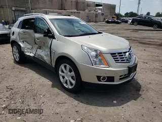 2016 Cadillac SRX Performance Collection with VIN 3GYFNCE32GS508631, listed as a Copart auction lot 60660554 with 92,025 mi miles and Salvage title. Bid and sale history available at DreamBid. Image 11.