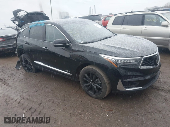 2021 Acura RDX w/Advance Package with VIN 5J8TC2H71ML002413, listed as a IAAI auction lot 41161586 with 49,693 mi miles. Bid and sale history available at carsss.com. Image 1.