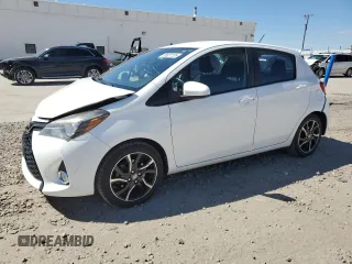 2016 Toyota Yaris L with VIN VNKKTUD36GA070366, listed as a Copart auction lot 50827135 with 94,929 mi miles and Salvage Title. Bid and sale history available at carsss.com. Image 1.