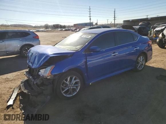 2013 Nissan Sentra SR with VIN 3N1AB7AP5DL610104, listed as a Copart auction lot 50370395 with 95,986 mi miles and Salvage Title. Bid and sale history available at DreamBid. Image 1.