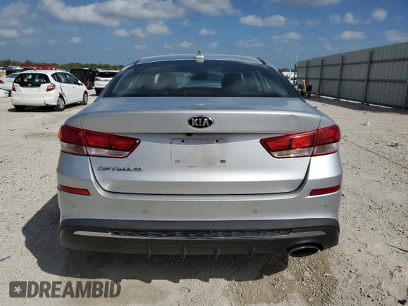 2020 Kia Optima LX with VIN 5XXGT4L37LG404662, listed as a Copart auction lot 51069615 with 157,109 mi miles and Non Repairable. Bid and sale history available at carsss.com. Image 6.