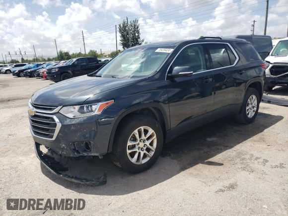 2018 Chevrolet Traverse LT Cloth with VIN 1GNERGKW9JJ157292, listed as a Copart auction lot 70439404 with Not Provided miles and Salvage Title. Bid and sale history available at carsss.com. Image 1.