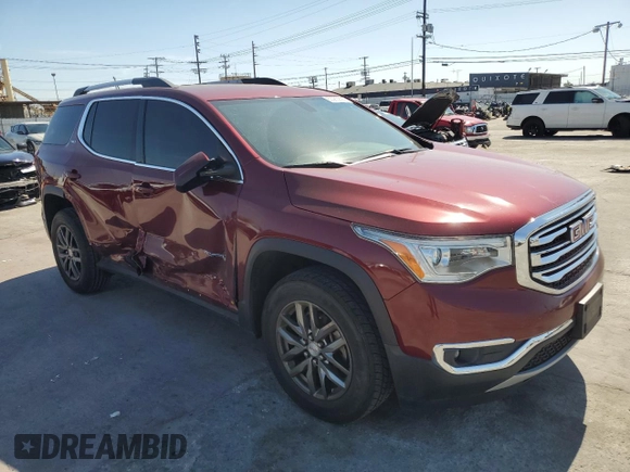 2017 GMC Acadia SLT with VIN 1GKKNMLAXHZ264117, listed as a Copart auction lot 50263825 with 63,406 mi miles and Salvage Title. Bid and sale history available at carsss.com. Image 4.