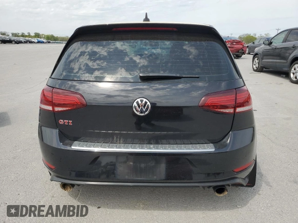 2019 Volkswagen Golf GTI S with VIN 3VW5T7AU9KM019831, listed as a Copart auction lot 53404435 with 81,059 mi miles and Salvage Title. Bid and sale history available at carsss.com. Image 6.