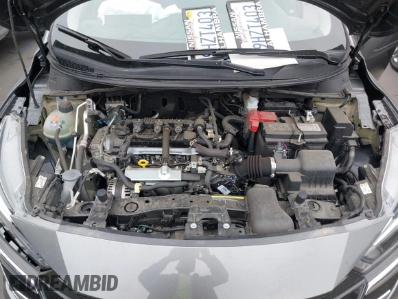 2023 Nissan Versa S with VIN 3N1CN8DV9PL858134, listed as a IAAI auction lot 42459317 with 6,738 mi miles and . Bid and sale history available at DreamBid. Image 10.