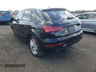 2017 Audi Q3 Premium with VIN WA1ECCFS1HR002039, listed as a Copart auction lot 61215381 with 60,429 mi miles. Bid and sale history available at carsss.com. Image 3.