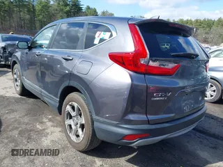 2019 Honda CR-V EX-L with VIN 2HKRW2H82KH635853, listed as a IAAI auction lot 41965265 with 48,016 mi miles. Bid and sale history available at carsss.com. Image 3.