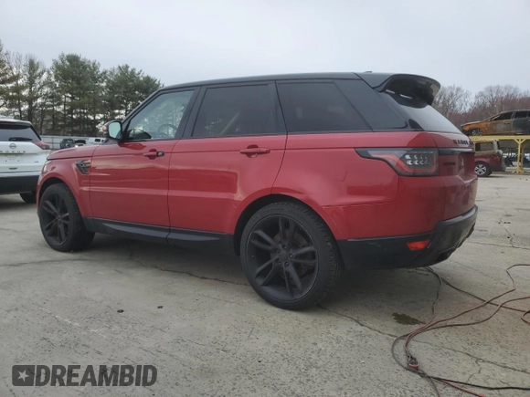 2018 Land Rover Range Rover Sport HSE with VIN SALWR2RVXJA198813, listed as a Copart auction lot 50330145 with 151,499 mi miles and Clean Title. Bid and sale history available at carsss.com. Image 2.