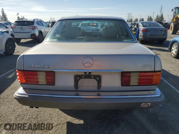 1989 Mercedes-Benz 300 with VIN WDBCA24DXKA468784, listed as a Copart auction lot 46307885 with 233,061 mi miles and Salvage Title. Bid and sale history available at DreamBid. Image 6.